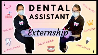 DENTAL ASSISTING EXTERNSHIP TIPS| How to get hired at your dental assisting externship!!