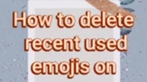 How to delete recent used emojis on Gboard? Super Easy 😉2mins #delete #history #2022 #emoji #real