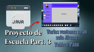 🔴Como Poner varias Ventanas en un solo Jframe (Escuela)👨‍🏫👨‍🏫
