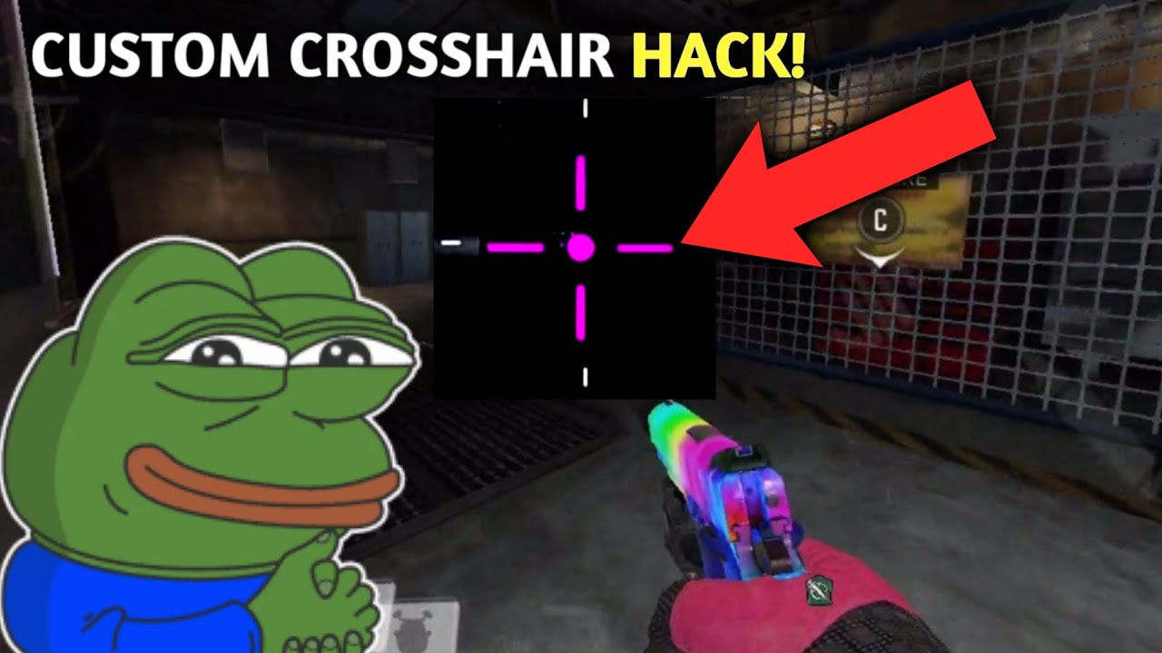 i-used-custom-crosshair-hack-in-codm-youtube