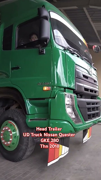 Head Trailer UD Truck Nissan Quester GKE 280, Tahun 2018, unit ada di #mustika88showroom