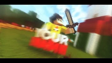 MINECRAFT PVP Animation Intro Template C4D,AE + dowload