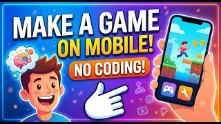 How to Make a Game on Mobile WITHOUT Coding! 📱✨ (Easy Tutorial) screenshot 2