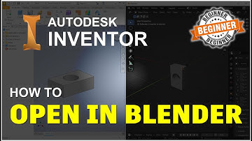 Inventor How To Blender Tutorial