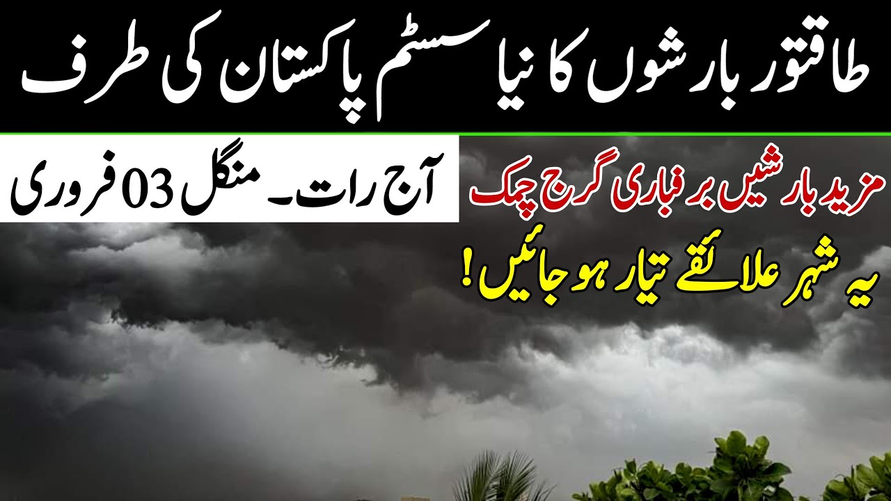 Weather Update for Next 10 Days | More Rains Snowfall ⚡ Spell Coming | Pakistan Weather report