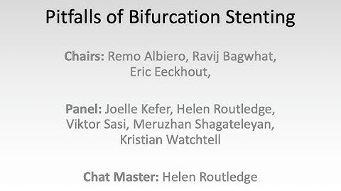 EBC 2021 - PITFALLS OF BIFURCATION STENTING - CASE SESSION