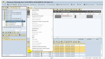 SAP MRS -  utilization based (semi-) automatic assignment creation