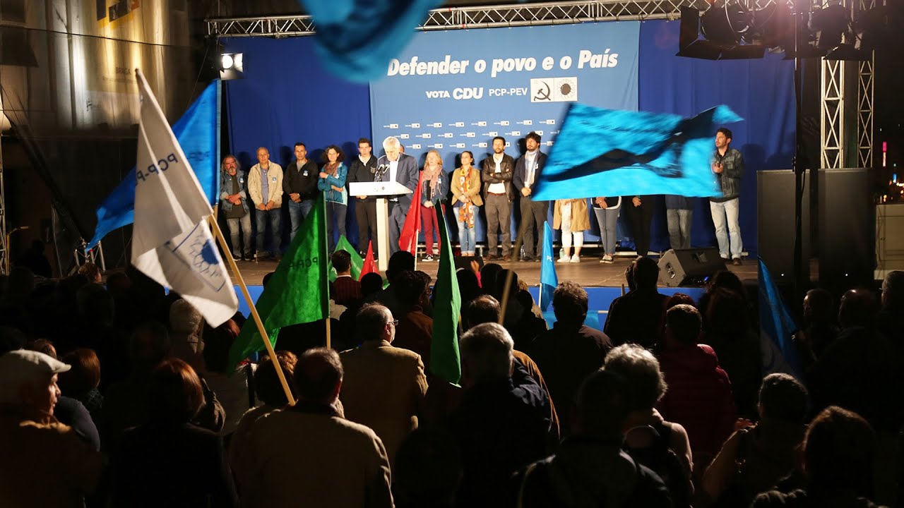 Jerónimo de Sousa: Comício CDU em Braga