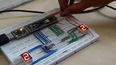 Conversor de Binario a BCD y Hexagesimal con visualización Dinamica.