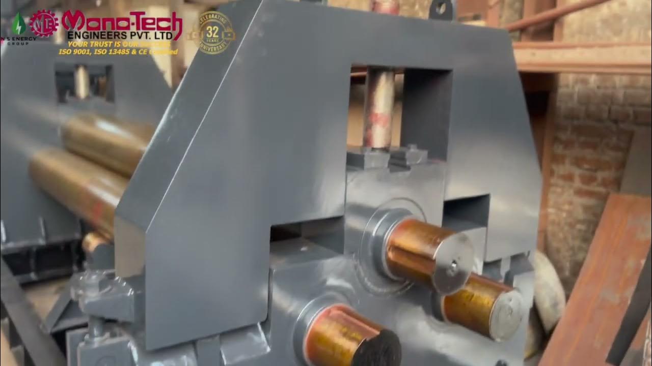 Plate Rolling Machine 25mm x 2500mm YouTube