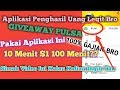 WOW! Ini Dia Aplikasi Penghasil Uang Gratis Legit 100% Mudah