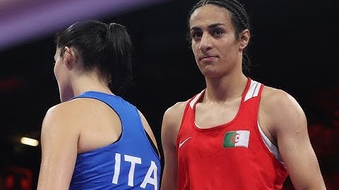 BOXEADORA ITALIANA SE RINDE TRAS 46 SEGUNDOS DE PELEA CON BOXEADORA INTERSEXUAL