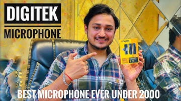 Digitek microphone | Digitek wireless mic | best microphone | microphone under 2000 | wireless mic