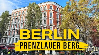 Berlin Prenzlauer Berg Autumn Walking Tour  [4K]  Relaxing Walk in Berlin, Germany