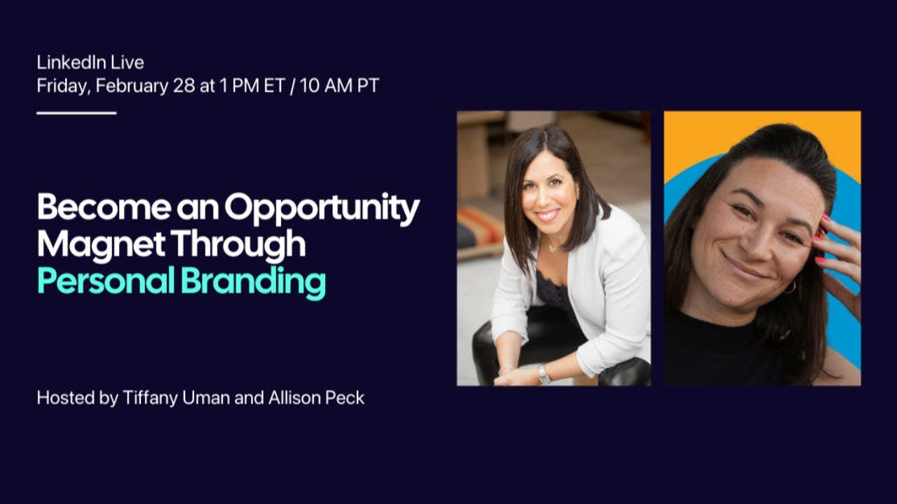 Become an Opportunity Magnet Through Personal Branding - YouTube