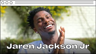 Jaren Jackson Jr Talks Playboi Carti, Ja Morant vs D Rose, Grizzlies, his Rap Career (Interview)