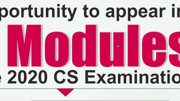 ICSI Notification | Last Date of Registration 31st August, 2019 for all modules in June 2020