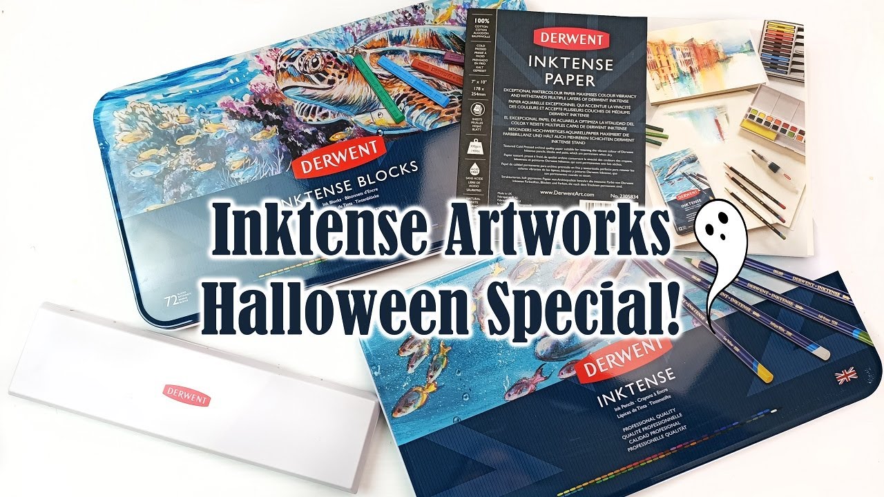 Painting My World: New  Video: Underpainting with Inktense Blocks