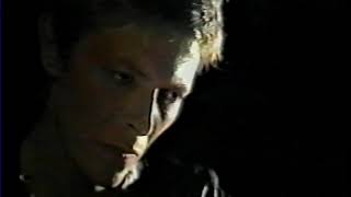 Bowie   Sense of Doubt + Blackout tv ad shooting