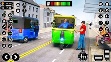 Best Tuk Tuk Rickshaw Game Driving Gameplay Video In Hindi