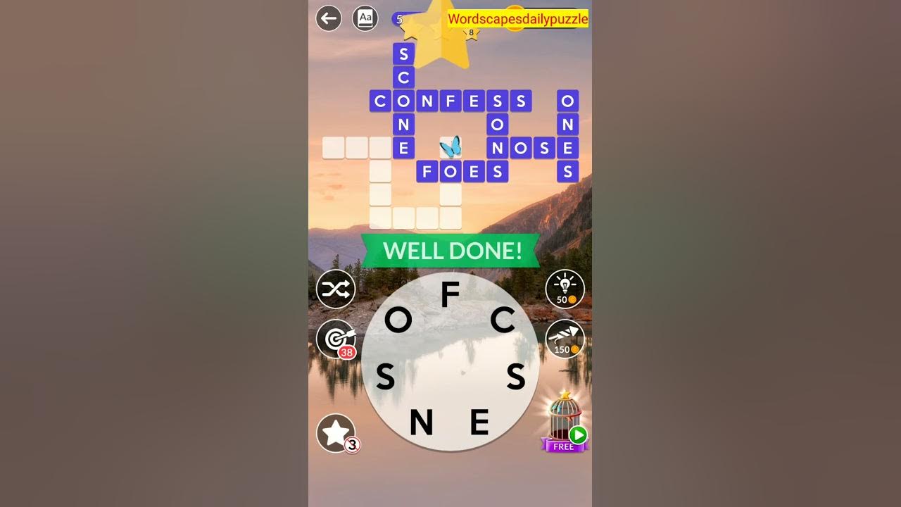 WORDSCAPES Daily Puzzle September 11, 2023 YouTube