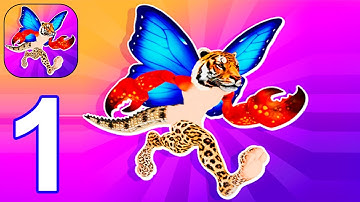 Merge Animals 3D - Gameplay Walkthrough Part 1 Level 1 - 8 (Android,iOS)