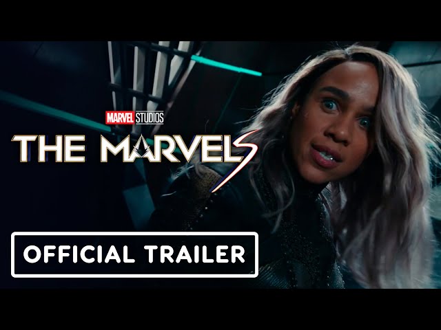 The Marvels - Official Trailer (2023) Brie Larson, Teyonah Parris, Iman  Vellani 