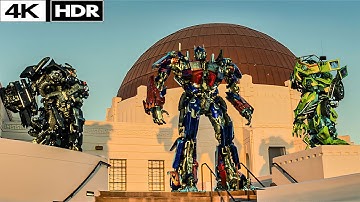 Transformers (2007) - Autobots Roll Out Scene 4k HDR