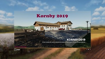 FS19 Map First Look - Kornby 2019 v1.0.0.2