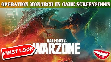 Godzilla vs Kong Operation Monarch First Look Warzone