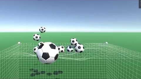 Soccer Net with Unity