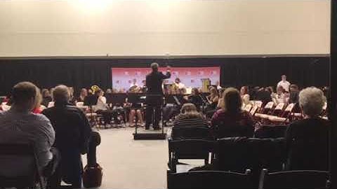 GCHS Wind Ensemble at UVA Wise 2019 Song 2