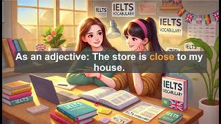2500 IELTS 5.5 Vocabulary Lesson: Close - Meaning, Common errors, Synonyms and Antonyms
