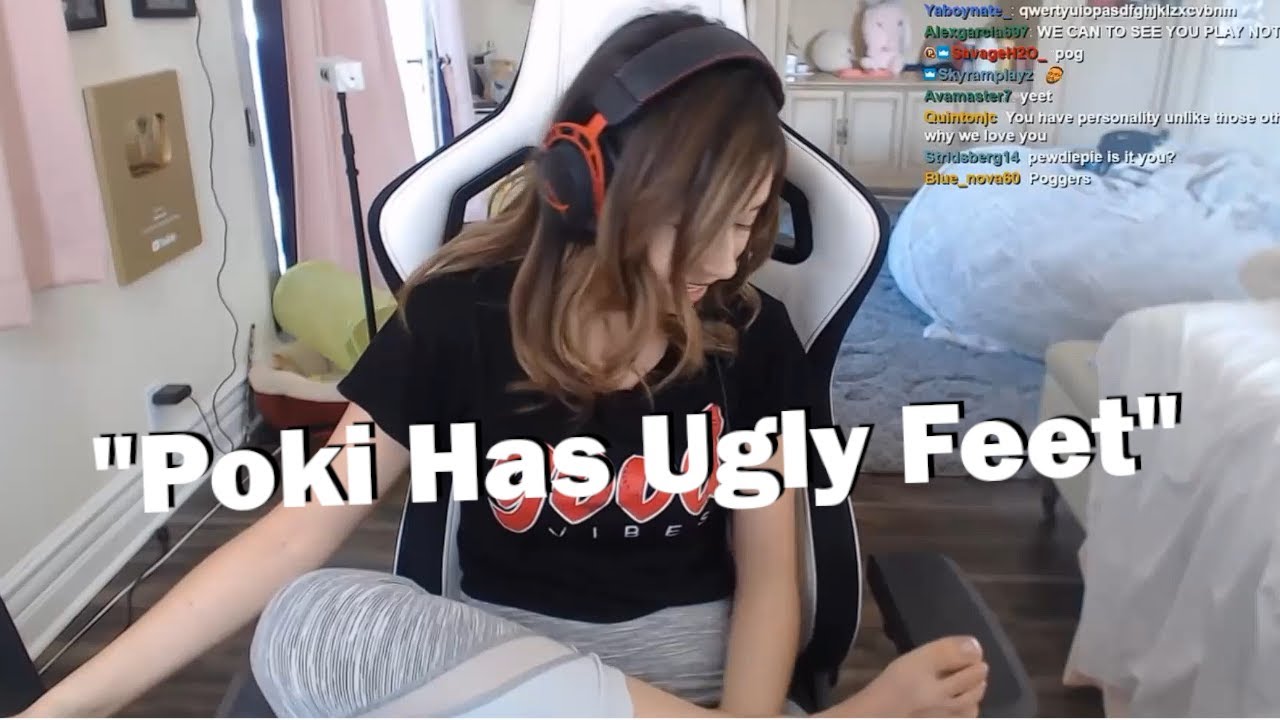 Pokimane Feet