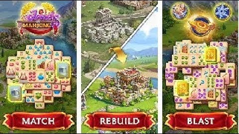 Jewels of Mahjong: Match tiles & restore the city Gameplay