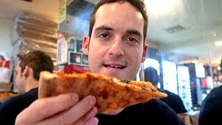 Trying the Best Pizza Slice in NYC! 🍕 (Bleecker Street Pizza)