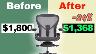 Save Tons Of Money On Almost Any Ergonomic Chair