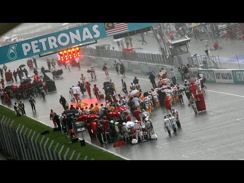 The Wettest F1 Race Ever? | 2009 Malaysian Grand Prix