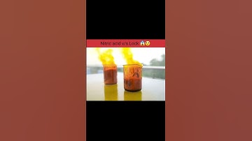 Nitric Acid vs Lock 🔐  | @crezy xyz | Experiment | #youtubeshorts #shortvideo #viral #Fun Facts