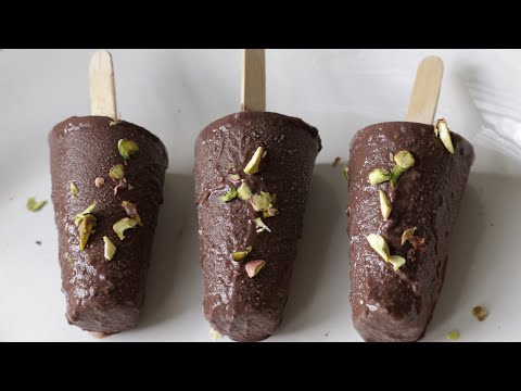video Chocolate kulfi recipe, Worldwide Recipes Chocolate kulfi recipe