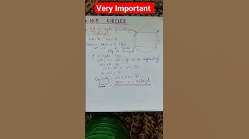 Prove that a cyclic parallelogram is a rectangle I Circles #class10 #brainosolutions