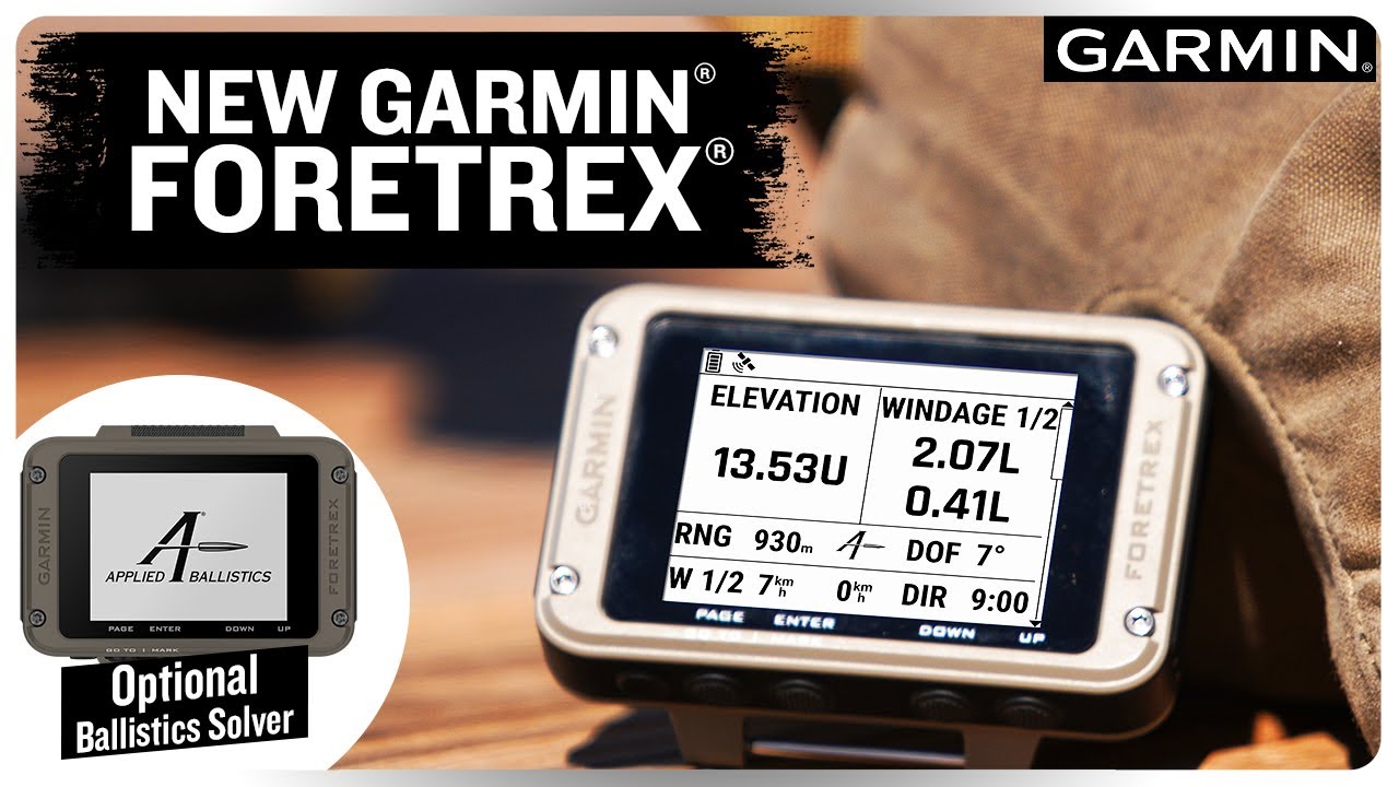 Garmin Foretrex 901 Ballistic Edition – Highly Tuned Athletes