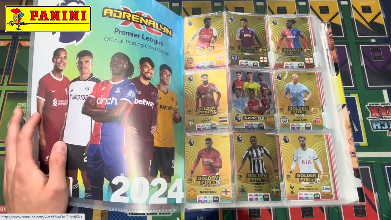 Complete Full Binder Update - Adrenalyn XL Premier League 2023/24 