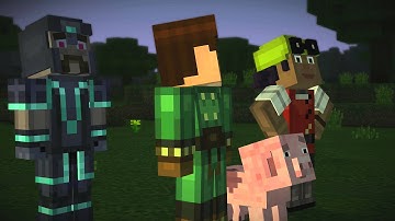 Minecraft Story Mode"Episode #4"-Part #2-MAZE!