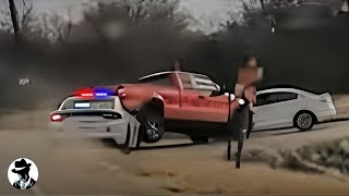 ALL BEST CHASES OF 2024! High Speed Police Pursuit and Instant Karma Police
