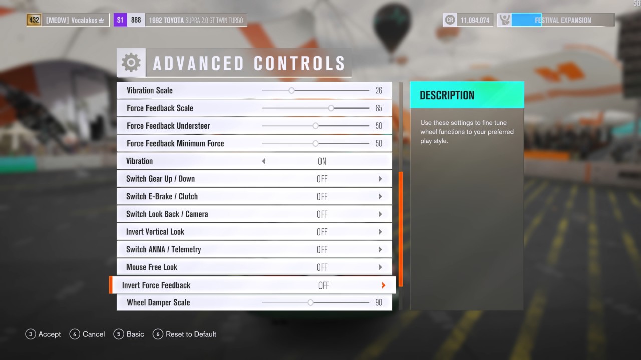 Forza Horizon 3 settings - YouTube