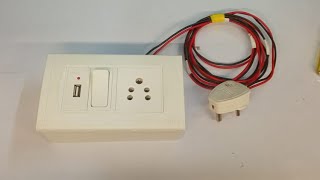 1 Usb Socket 1 switch 1.5pin Socket Connection & Extension Board&bijali board