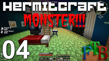 Hermitcraft FTB Monster Ep. 4 - Smeltery Automation - Tinkers Construct