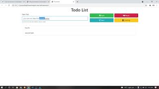 ToDo List Record In JavaScript With Source Code | Source Code & Projects