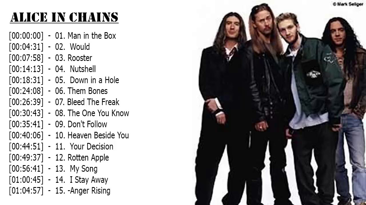 Alice In Chains Greatest Hits  Alice In Chains Greatest Hits Full Album